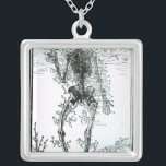 Vascular System of the Body Silver Plated Necklace<br><div class="desc">Vascular System of the Body | by Andreas Vesalius | Art Location: Private Collection | Belgian Artist | Image Collection Number: XJF143296</div>