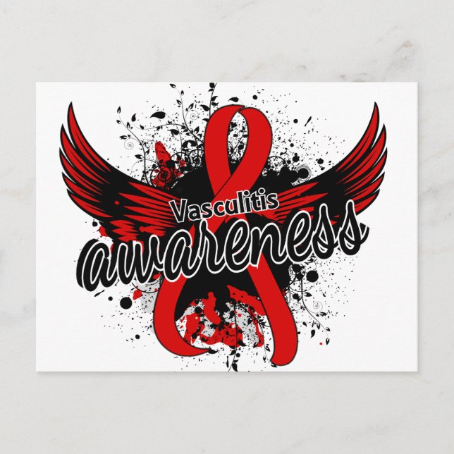 Vasculitis Awareness 16 Postcard (Front)