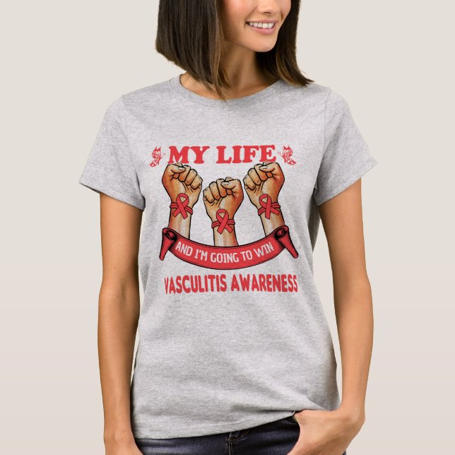 VASCULITIS AWARENESS T-Shirt (Front)