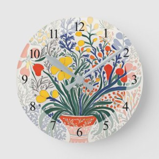 Vase and Wild Flowers 
