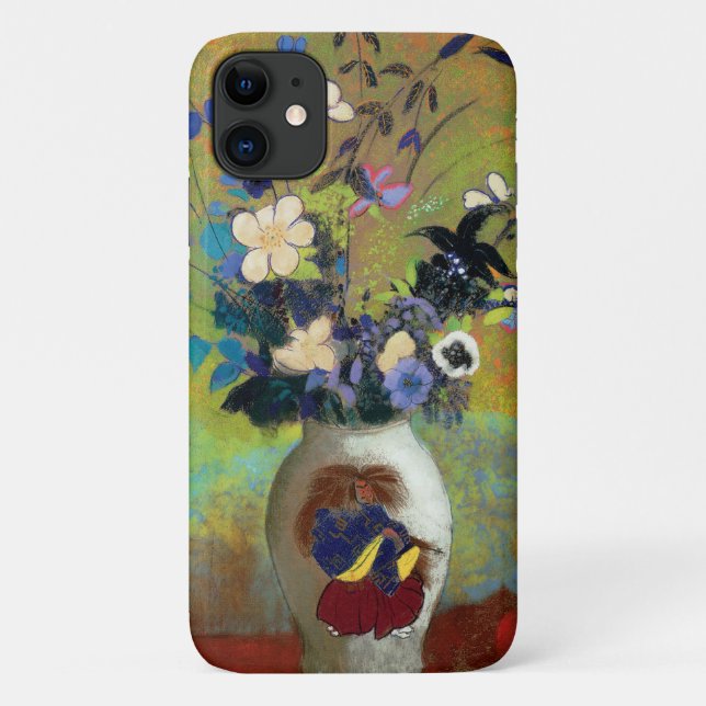 Vase au Guerrier Japonais (Japanese Warrior Vase) Case-Mate iPhone Case (Back)