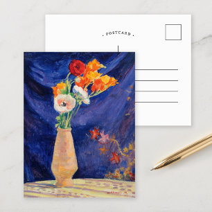 Vase d’Anémones Henri Lebasque Postcard
