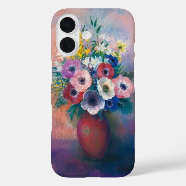 Vase D’anémones | Odilon Redon Case-Mate iPhone Case (Back)