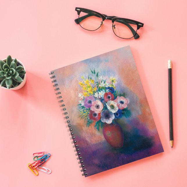 Vase D’anémones | Odilon Redon Notebook (Creator Uploaded)