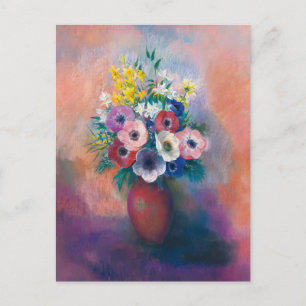 Vase D’anémones Odilon Redon Postcard