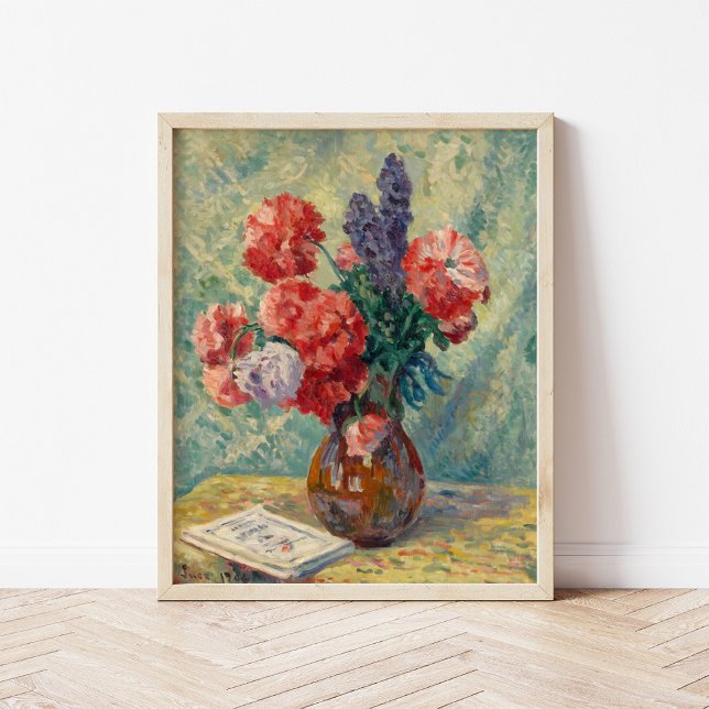 Vase de Fleurs | Maximilien Luce Poster (Creator Uploaded)