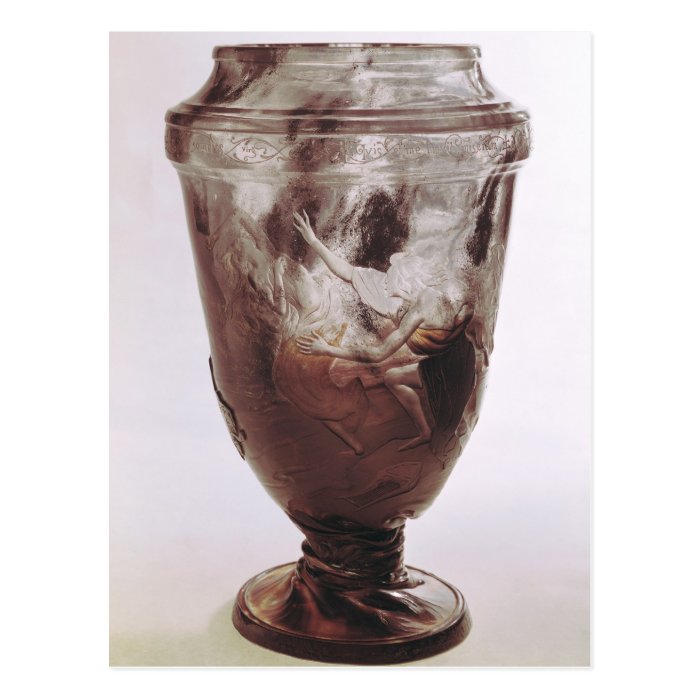 Vase depicting Orpheus and Eurydice Post Card