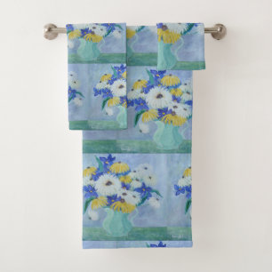 Vase Full Of Daisies Bath Towel Set
