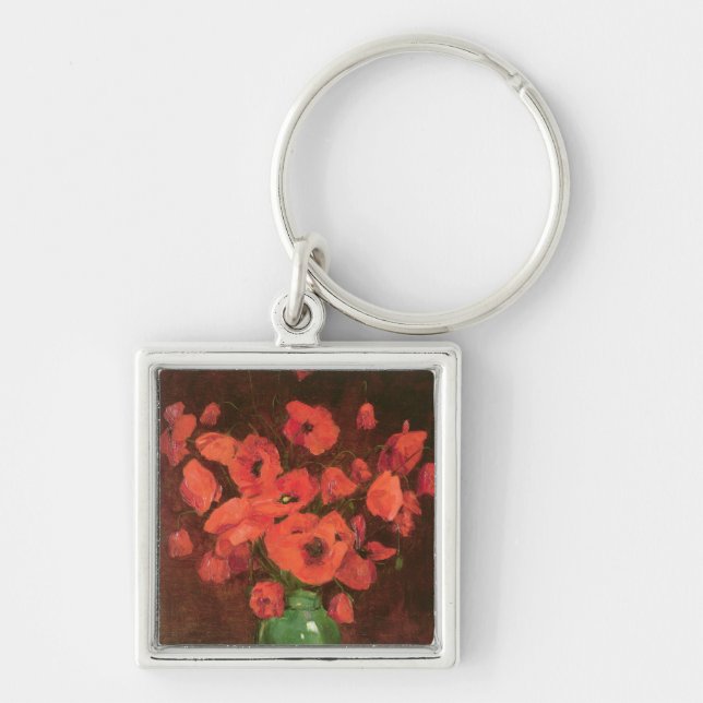Vase of Flowers 2 Keychain (Front)
