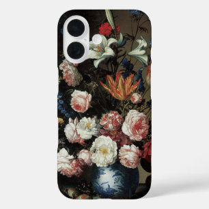 Vase of Flowers by a Window, Balthasar van der Ast iPhone 16 Case