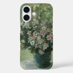 Vase of Flowers by Claude Monet iPhone 16 Case