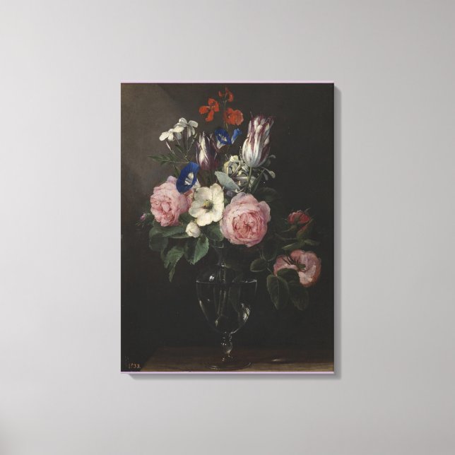 Vase of Flowers by Jan Brueghel the Elder Canvas Print (Front)