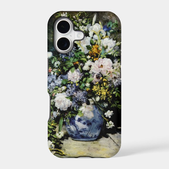 Vase of Flowers Iphone Case (Back)