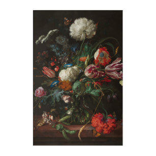 Vase of Flowers - Jan Davidsz. de Heem Acrylic Print