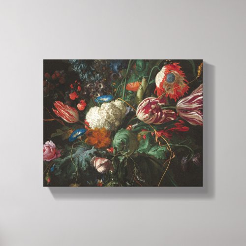 Vase of Flowers _ Jan Davidsz de Heem Canvas Print