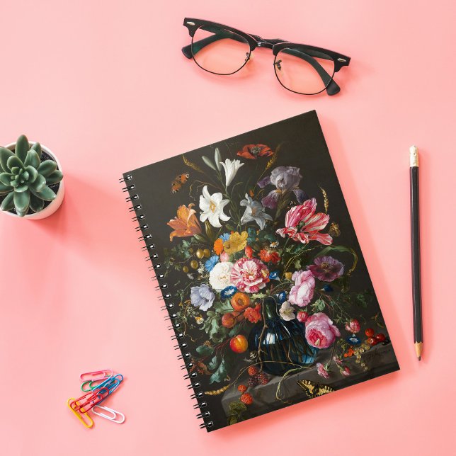 Vase of Flowers | Jan Davidsz de Heem Notebook (Creator Uploaded)