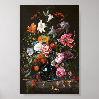 Vase of Flowers | Jan Davidsz de Heem Poster