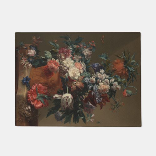 Vase of Flowers _ Jan van Huysum Doormat