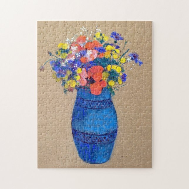 Vase of Flowers, Redon Jigsaw Puzzle (Vertical)