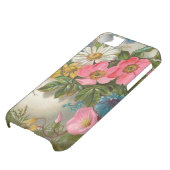 Vase of Pink, White and Blue Flowers Case-Mate iPhone Case (Bottom)