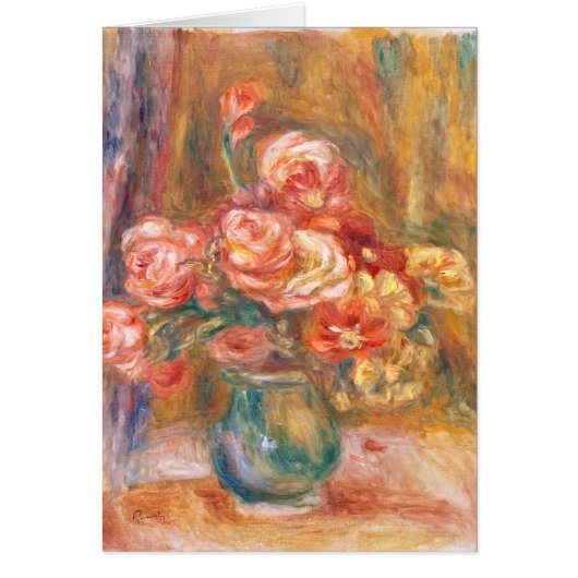 Vase of Roses Auguste Renoir Fine Art (Front)