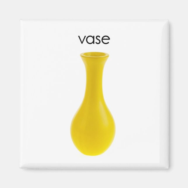 Vase Refrigerator Magnet (Front)