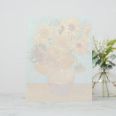 Vase with 12 Sunflowers by Vincent Van Gogh (Standing Front)