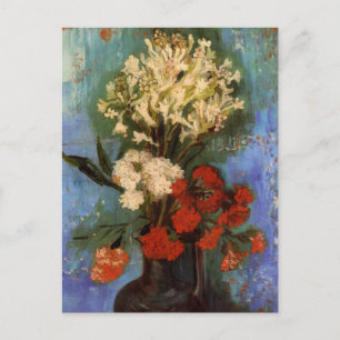 Vase with Carnations by Vincent van Gogh Postcard