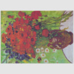 Vase with Cornflowers and Poppies, Van Gogh Tissue Paper<br><div class="desc">Vincent Willem van Gogh (30 March 1853 – 29 July 1890) was a Dutch post-impressionist painter who is among the most famous and influential figures in the history of Western art. In just over a decade, he created about 2, 100 artworks, including around 860 oil paintings, most of which date...</div>