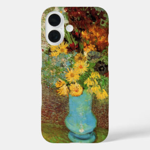 Vase with Daisies and Anemones by Vincent van Gogh iPhone 16 Case