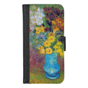 Vase with Daisies and Anemones, Van Gogh iPhone 8/7 Wallet Case