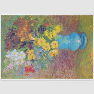 Vase with Daisies and Anemones, Van Gogh Tissue Paper