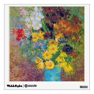 Vase with Daisies and Anemones, Van Gogh Wall Decal