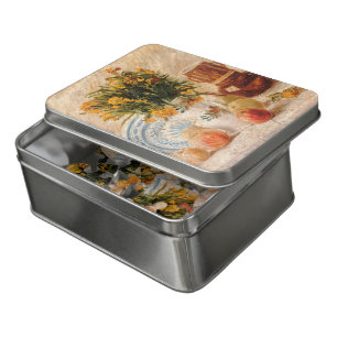 Vase with Flowers, Coffeepot and Fruit, van Gogh Jigsaw Puzzle
