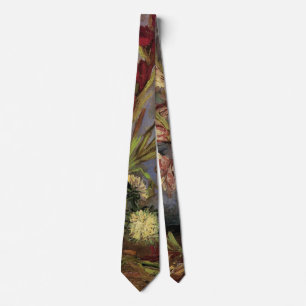 Vase with Gladioli by Vincent van Gogh Tie