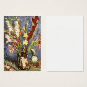 Vase with Gladioli Vincent van Gogh (Front & Back)