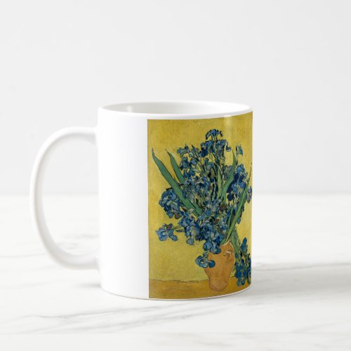 Vase with Irises by Van Gogh Coffee Mug