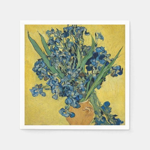 Vase with Irises by Van Gogh Napkins