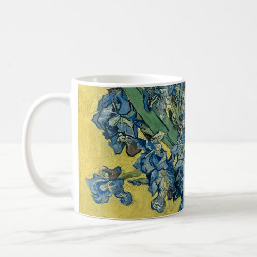 Vase with Irises by Van Gogh _ Still Life Coffee Mug