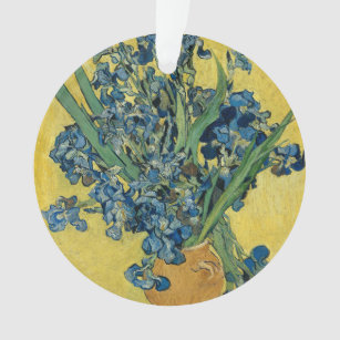 Vase with Irises by Van Gogh - Still Life Ornament