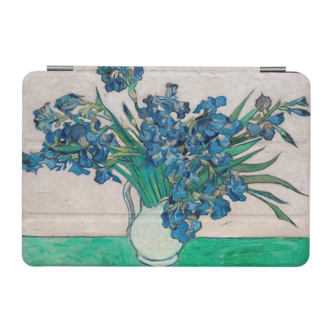 Vase with Irises, Van Gogh iPad Mini Cover (Horizontal)