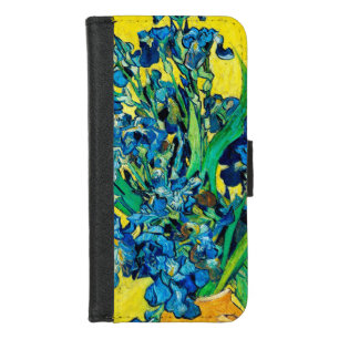 Vase with Irises, Van Gogh iPhone 8/7 Wallet Case