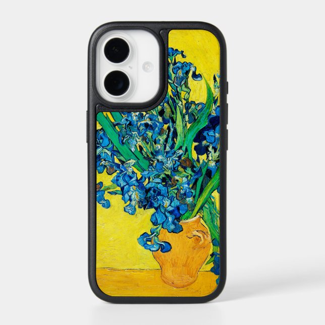 Vase with Irises, Van Gogh Otterbox iPhone Case (Back)