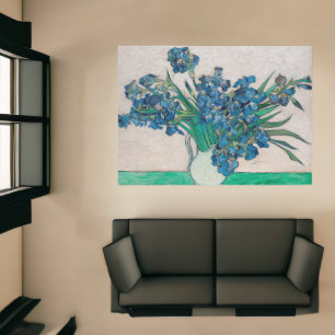 Vase with Irises, Van Gogh Rug