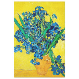 Vase with Irises, Van Gogh Tissue Paper