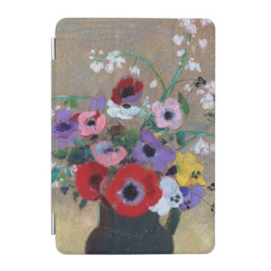 Vase with Mixed Flowers, Redon iPad Mini Cover