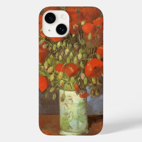 Vase with Red Poppies by Vincent van Gogh Case_Mate iPhone 14 Case