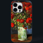 Vase with Red Poppies by Vincent Van Gogh  Case-Mate iPhone 14 Pro Max Case<br><div class="desc">Vase with Red Poppies,  painted by Vincent Van Gogh in 1886.

This image is in the public domain.</div>
