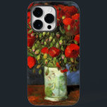 Vase with Red Poppies by Vincent Van Gogh  Case-Mate iPhone 14 Pro Max Case<br><div class="desc">Vase with Red Poppies,  painted by Vincent Van Gogh in 1886.

This image is in the public domain.</div>