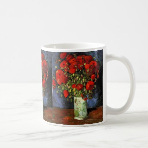 Vase with Red Poppies by Vincent van Gogh Coffee Mug